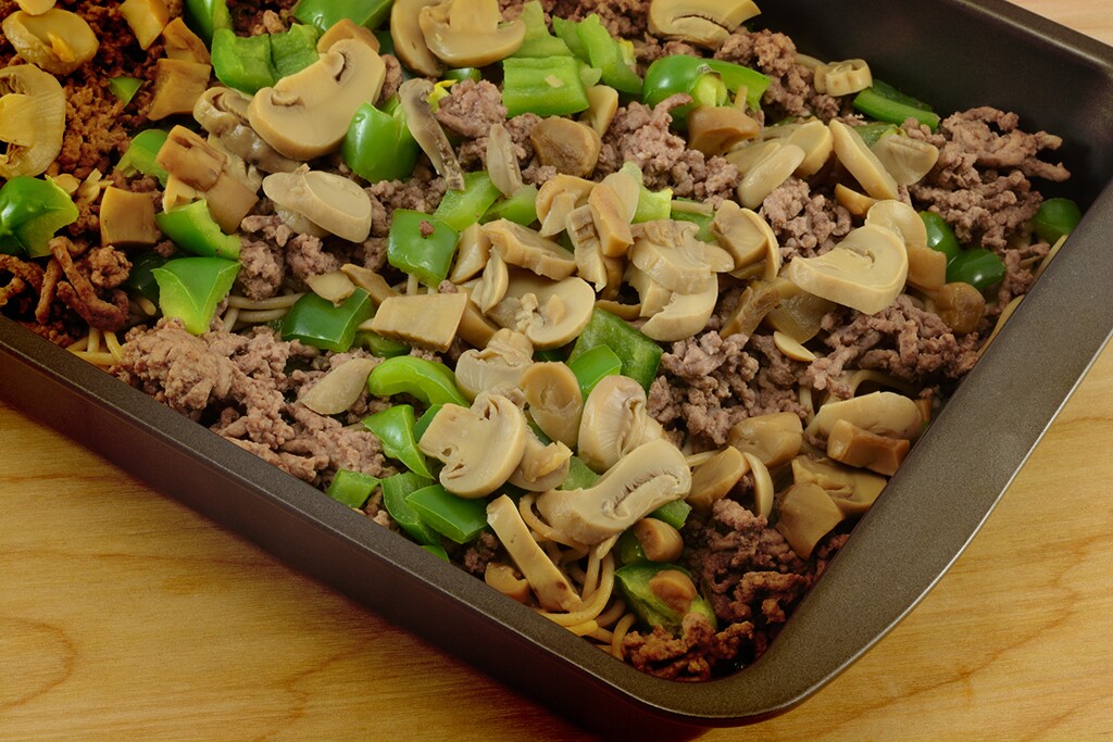 Carne moída champignon Receita simples fácil e rápida