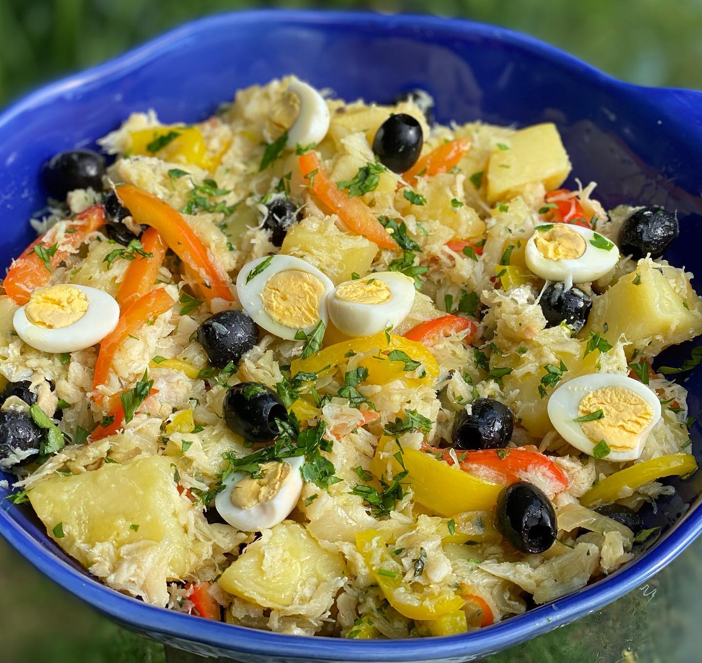 Salada De Bacalhau Portuguesa Receita Simples E F Cil