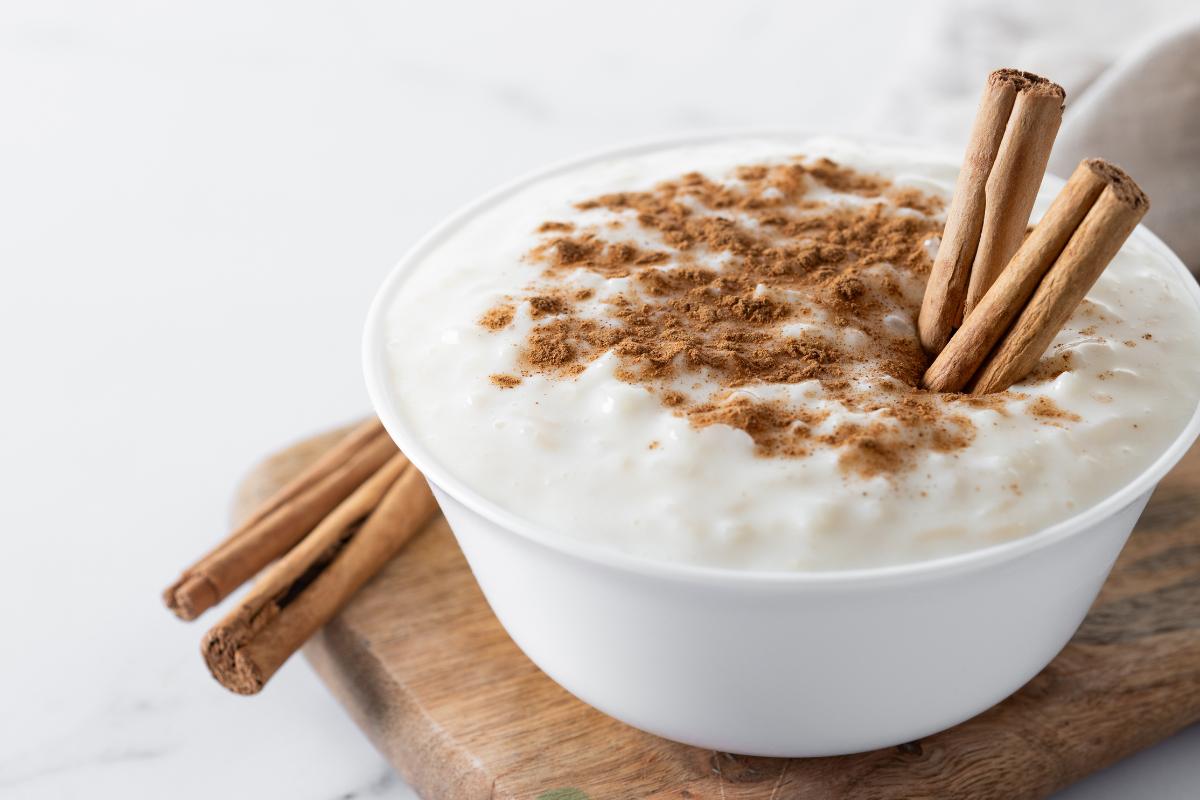 Arroz doce sem leite perfeito para quem é intolerante a lactose