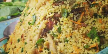 Couscous marroquino de frango