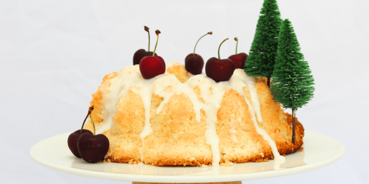 Bolo de limão com cardamomo