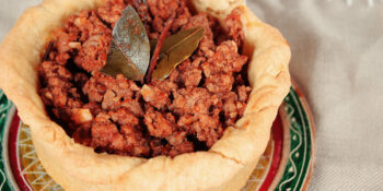 Carne moída condimentada