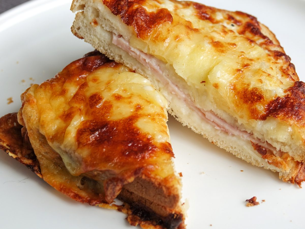 Croque monsieur de forno 