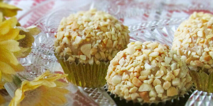 Receita de brigadeiro de paçoca para fugir completamente do tradicional