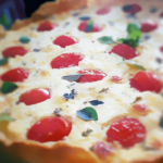 Receita de quiche caprese: simples e fácil