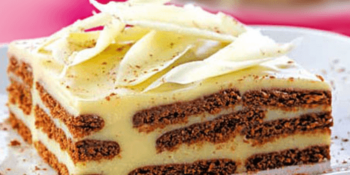 pavê de chocolate branco