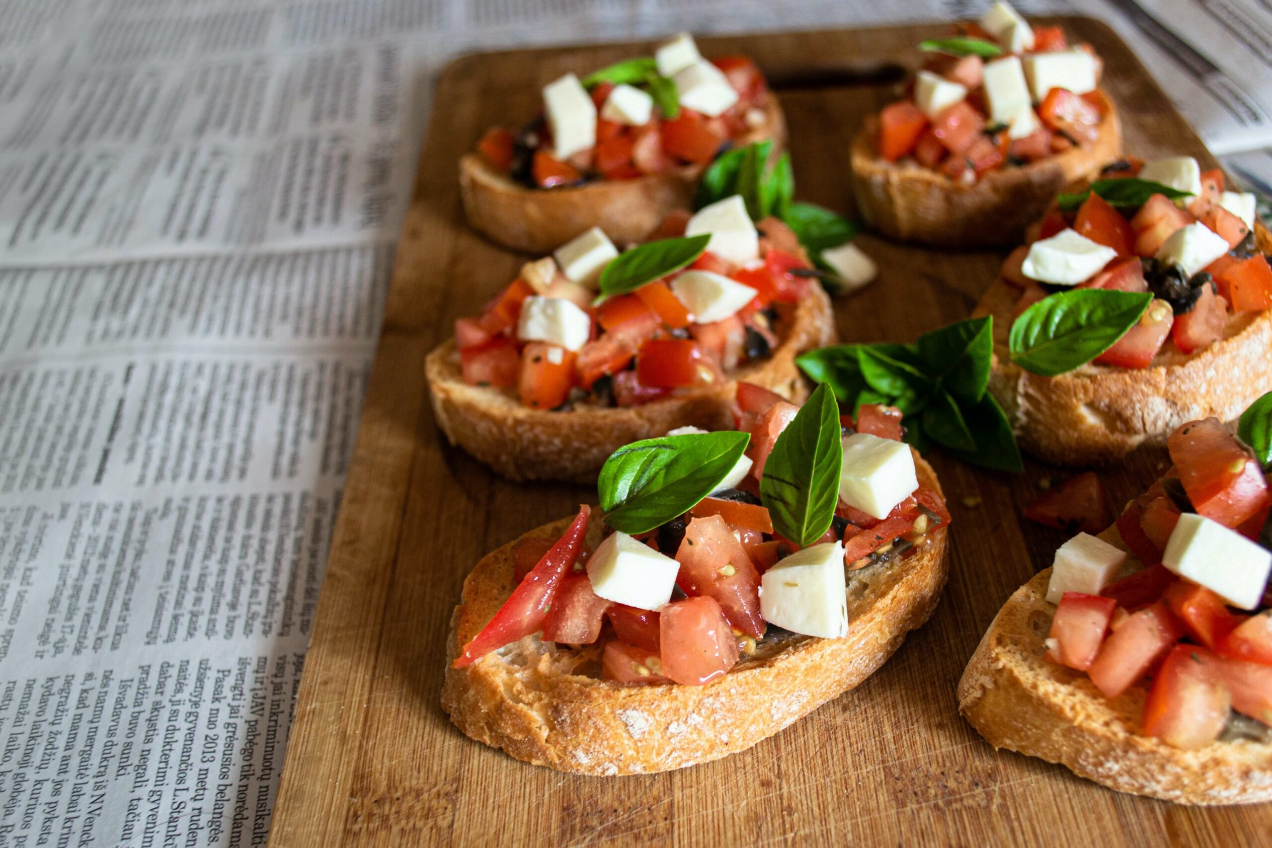 Bruschetta caprese