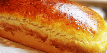 Pão caseiro levemente adocicado