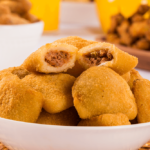 rissole de carne tradicional tudo gostoso