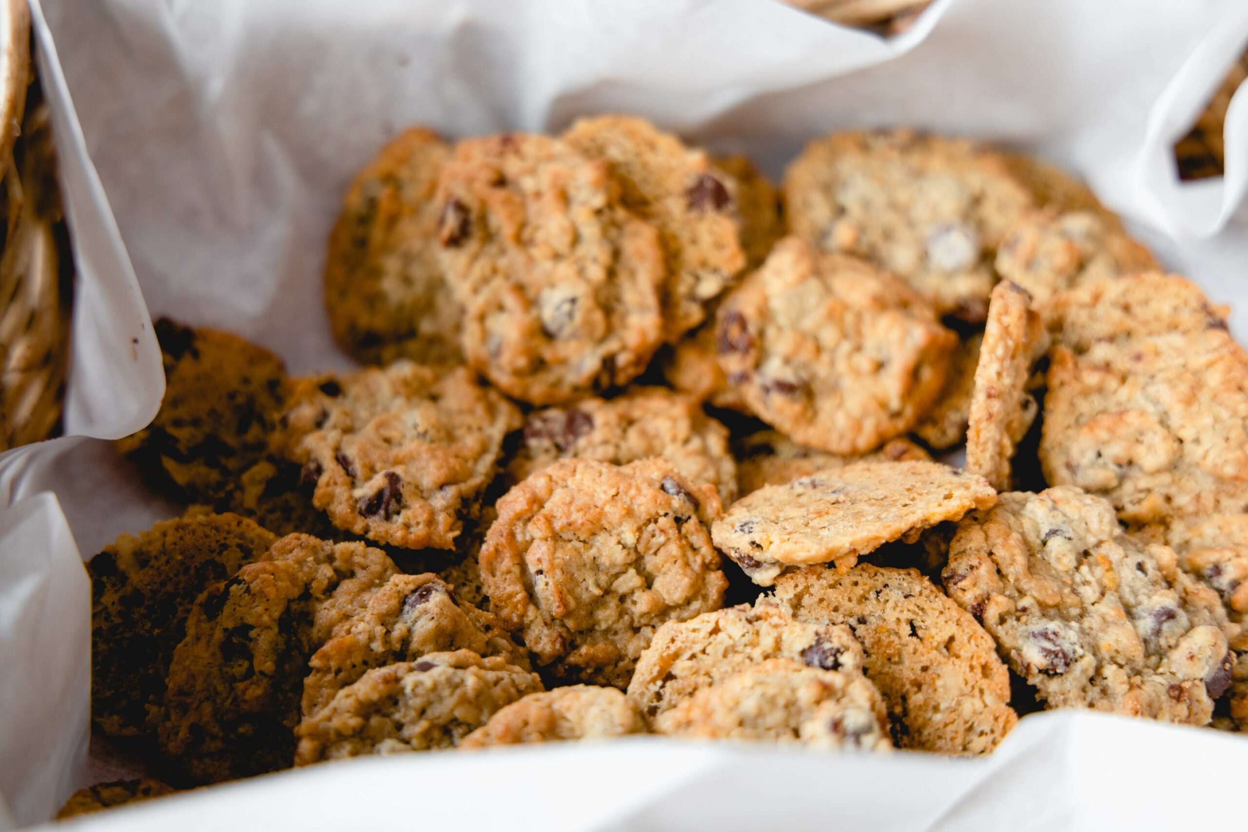 Biscoito de aveia simples fácil prático