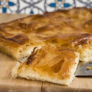 Massa folhada com cream cheese