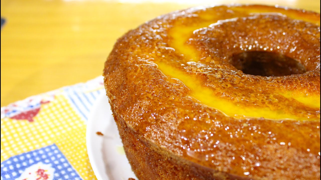 Bolo de laranja molhadinho @tampajulianareis