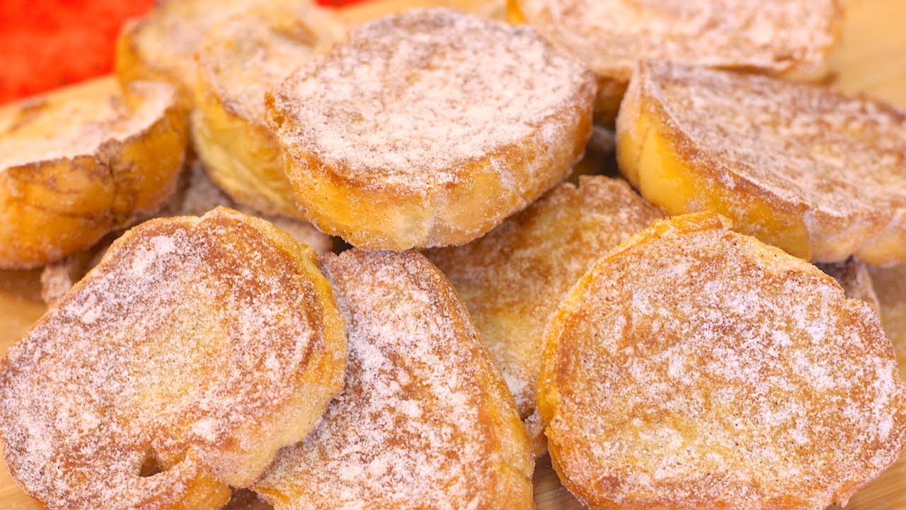 Rabanadas polvilhadas com canela e açúcar @isamaramancio