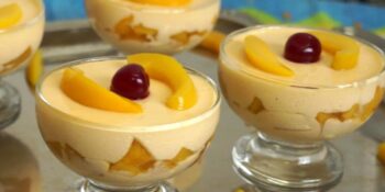 Gelado de pêssego