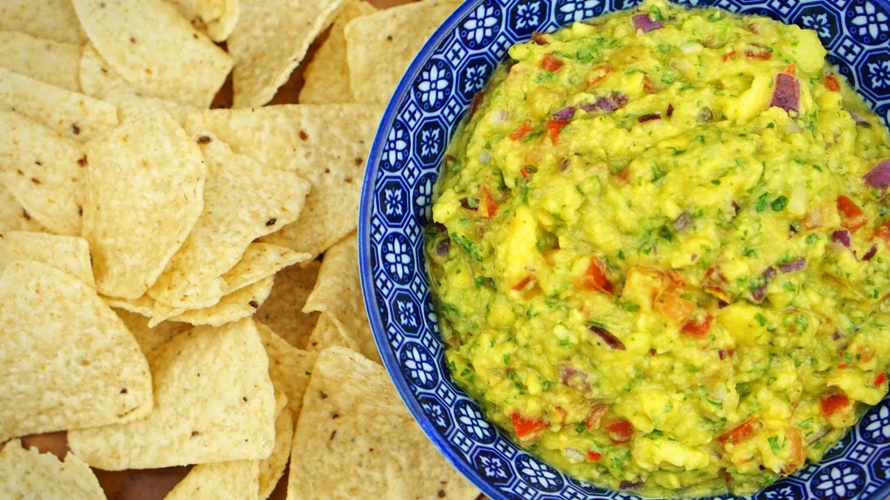 guacamole caseira mexicana simples!