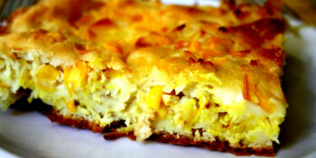Torta cremosa de frango