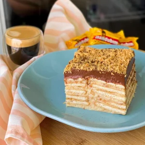 pavê com biscoitos maizena