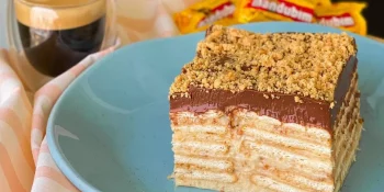 Pavê com biscoitos maizena