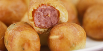 Salsicha no espeto