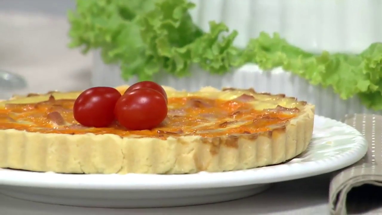 @redeseculo21 preparou este quiche de peito de peru bem gostosinho!