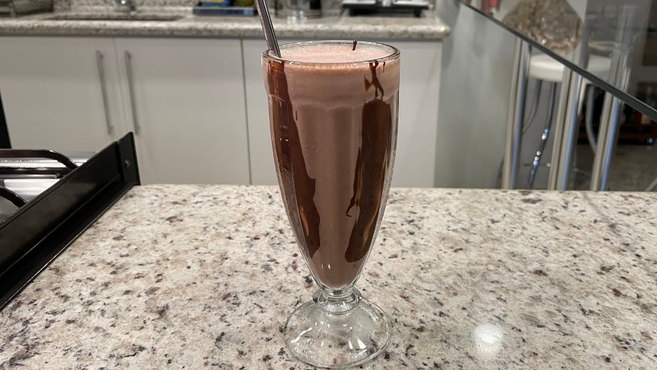 milk shake de chocolate @deliciasdaeleni