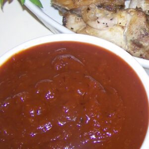 molho barbecue para receitas de natal