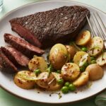 Fraldinha assada com batatas