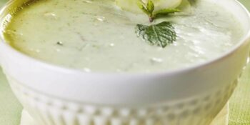 Pepino com coalhada
