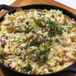 Receita de arroz de carreteiro com linguiça: veja como fazer!