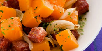 Abóbora com carne seca