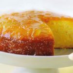 Bolo de laranja com calda