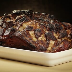 Paleta suína assada: receita que desmancha sem precisar cortar!