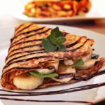 panqueca de banana crepioca de banana massa de crepe receita de crepe omelete de banana receita de banana simples crepe comida crepe enrolado