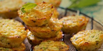 Mini tortas de abobrinha