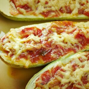 abobrinha gratinada com pimenta