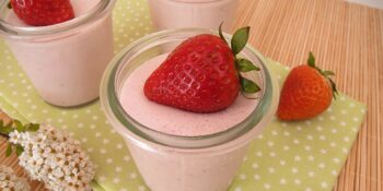 Mousse de morango