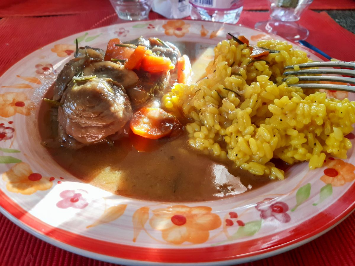 Ossobuco com risoto