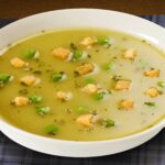 sopa de ervilha com batata tudo gostoso