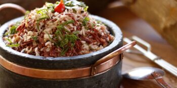 Arroz de carreteiro com carne seca