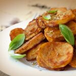 Receita de batata doce ao caril muito prática para jantar ou almoçar