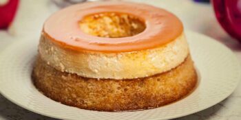 Bolo de pudim simples