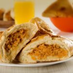 Receita de esfirra de frango perfeita de lanche da tarde