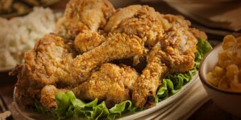 Frango empanado crocante