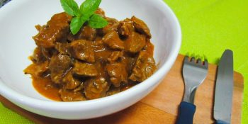 Picadinho de carne de boi