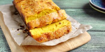 Omelete de presunto e queijo de forno