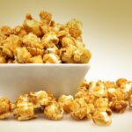 Pipoca caramelada crocante com 3 ingredientes