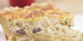 Quiche de bacalhau