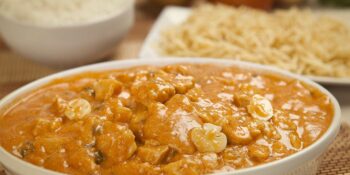 Estrogonofe de carne com champignon