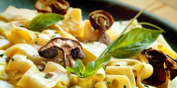 Taggliatelle ao funghi