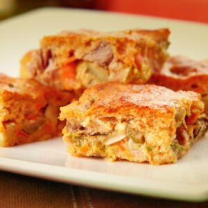 Torta de palmito, bacon e cenoura: receita perfeita para domingos em família